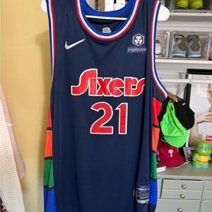 Sixers Joel Embiid Jersey XL